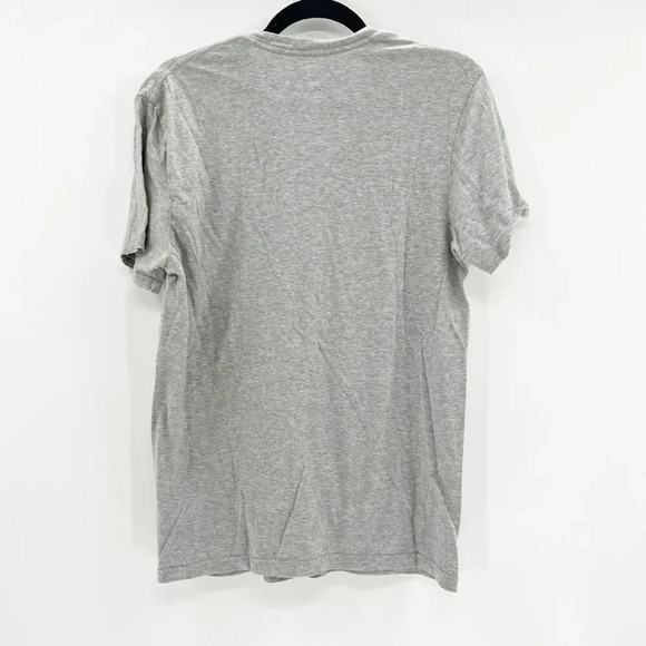 Polo Ralph Lauren V Neck Tee T Shirt Mens Size M Gray Basic Cotton Classic Fit - Picture 2 of 3